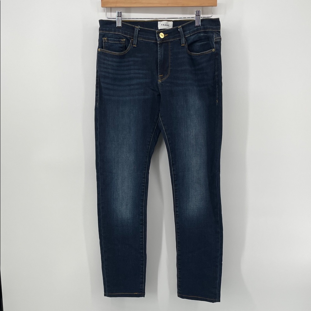 Frame Le Garçon Jeans in Freeman Wash 27 G6